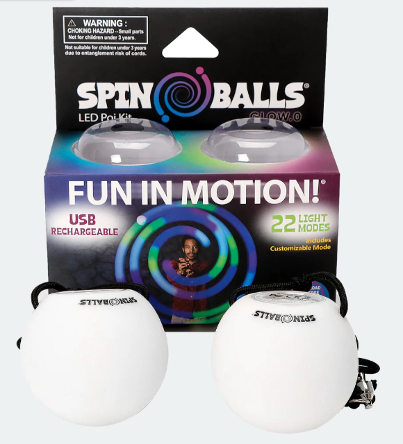 Spin-Balls GLOW