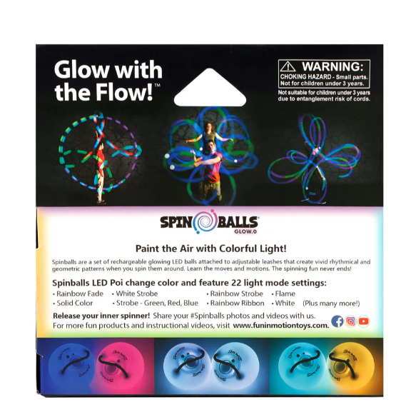 Spin-Balls GLOW