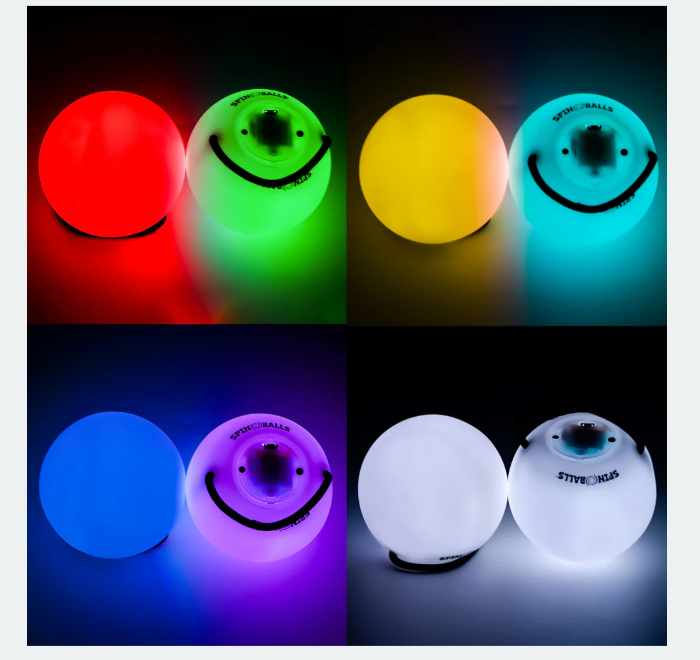 Spin-Balls GLOW