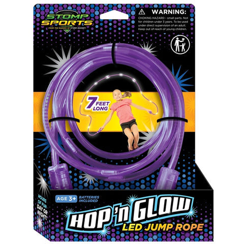Stomp Sports Hop'n Glow LED Jump Rope