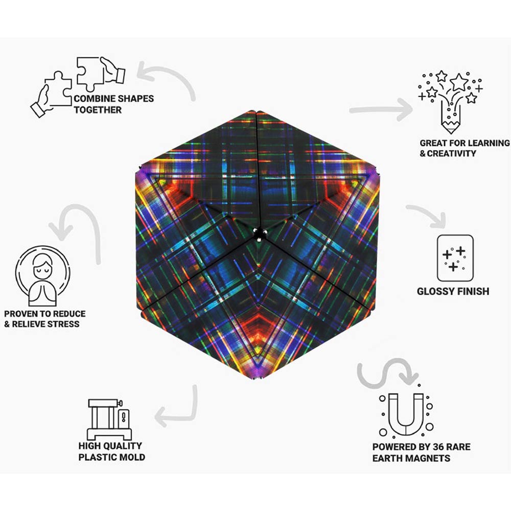 Shashibo Artist Series - Disco Plaid
