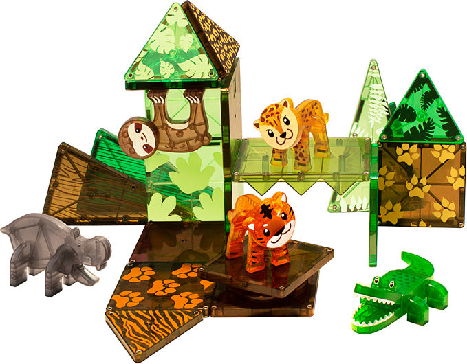 Magna-Tiles Jungle Animals 25 Piece Set