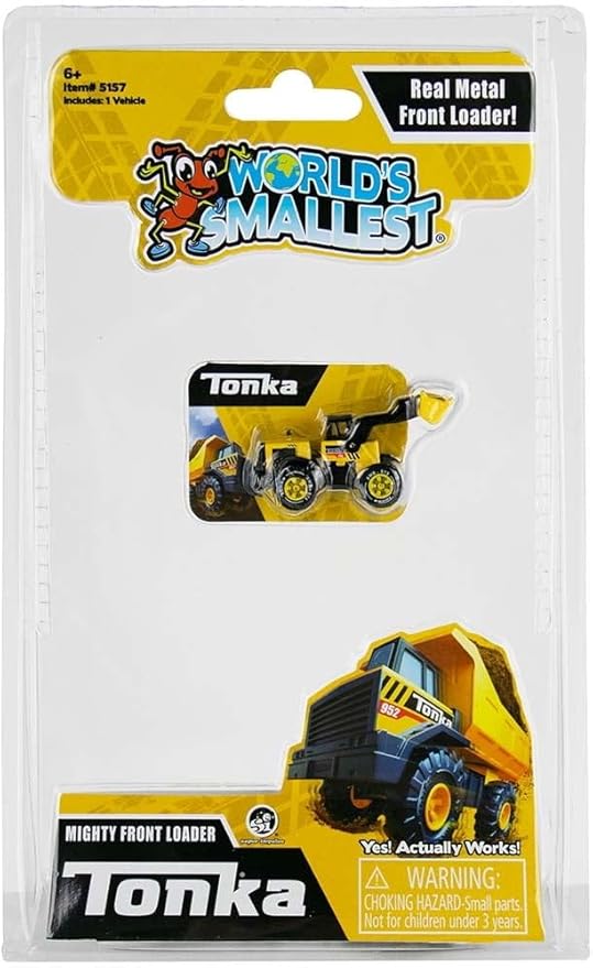 World's Smallest Tonka Front Loader