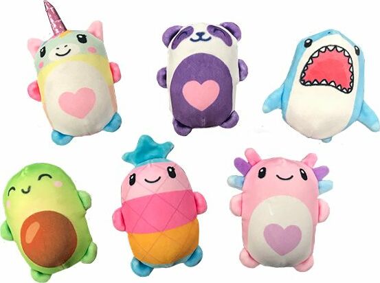 Bubble Stuffed Squishy Friends - Plush Wrapped Fidget Balls