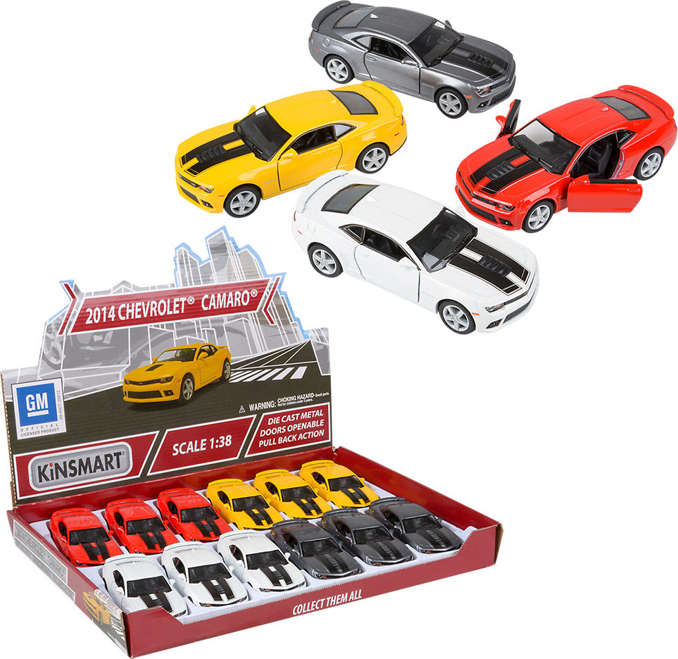5" Die-cast Pull Back 2014 Chevy Camaro