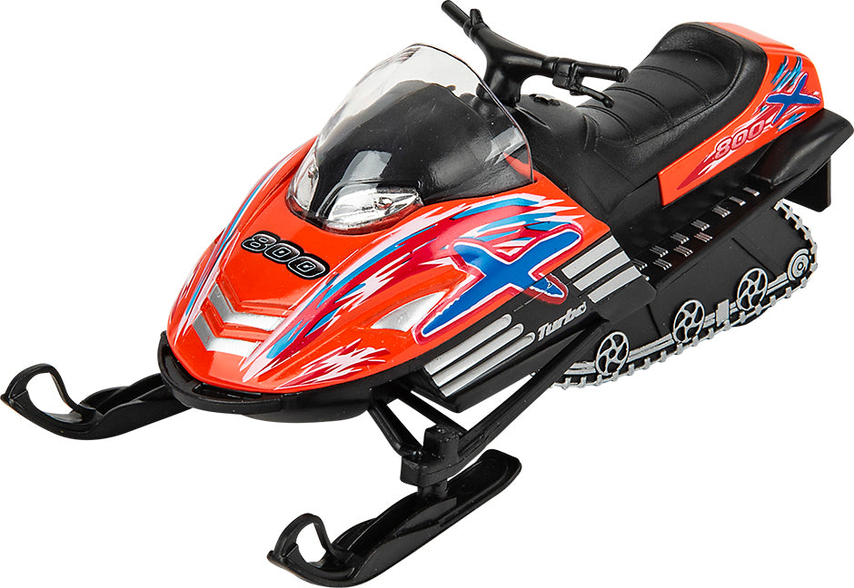 5" Die-cast Pull Back Snow Turbo 12/ Display