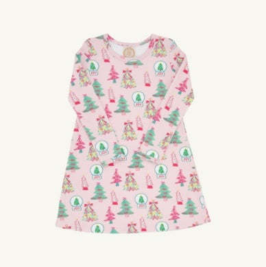 Long Sleeve Polly Play Dress - Christmas coloring Contest