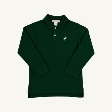 Prim & Proper Polo - Grier Green/Palmetto pearl