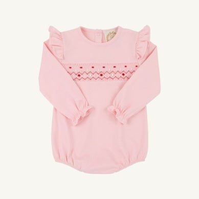 Long Sleeve Biltmore Bubble - Sandpearl Pink/Rosebud