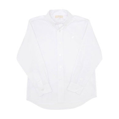 Dean's List Dress Shirt - Oxford - Worth Ave White/Worth Ave White