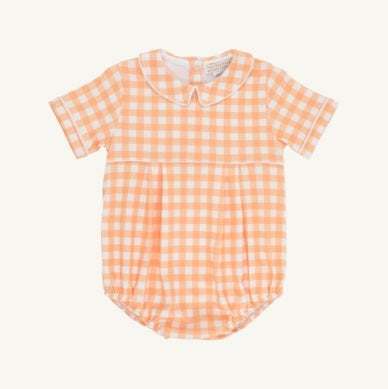 Bradford Bubble -Seashore Sherbet Gingham/Worth Ave White
