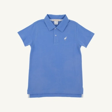 Prim and proper Beach Polo - Sunrise Blvd Blue/Multicolor