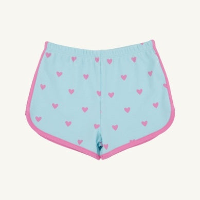 Cheryl Shorts Heart Eyes (Belhaven Blue)/Winter Park Pink