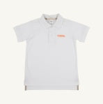 Prim & Proper Polo Worth Ave White/North Ave White Clemson