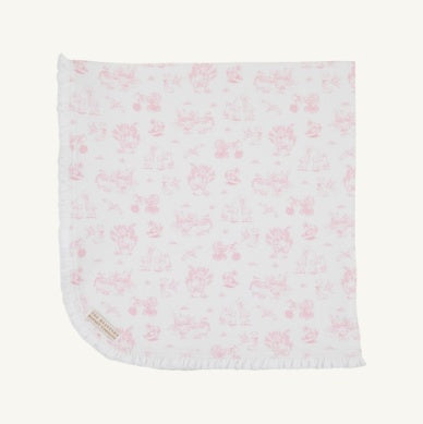 Baby Buggy Blanket {Hamptons Hot Pink}