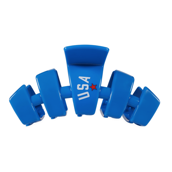 USA Classic Blue Claw Clip - Teletie