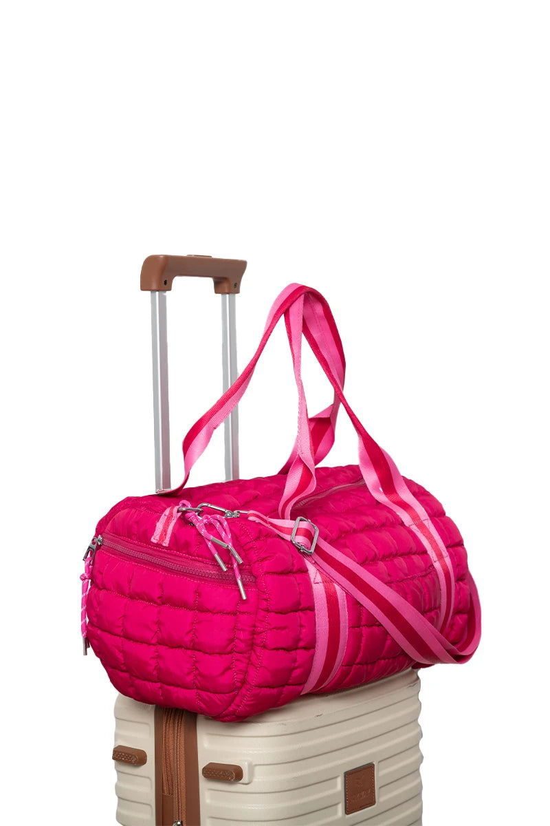 Hot Pink Duffle Bag