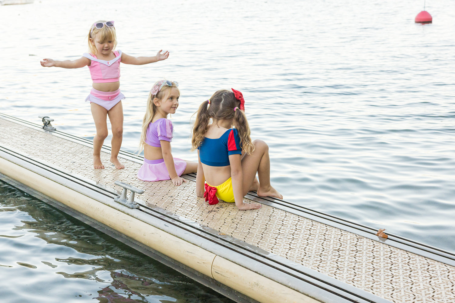 Snow White Swim Suit (size 5-6)