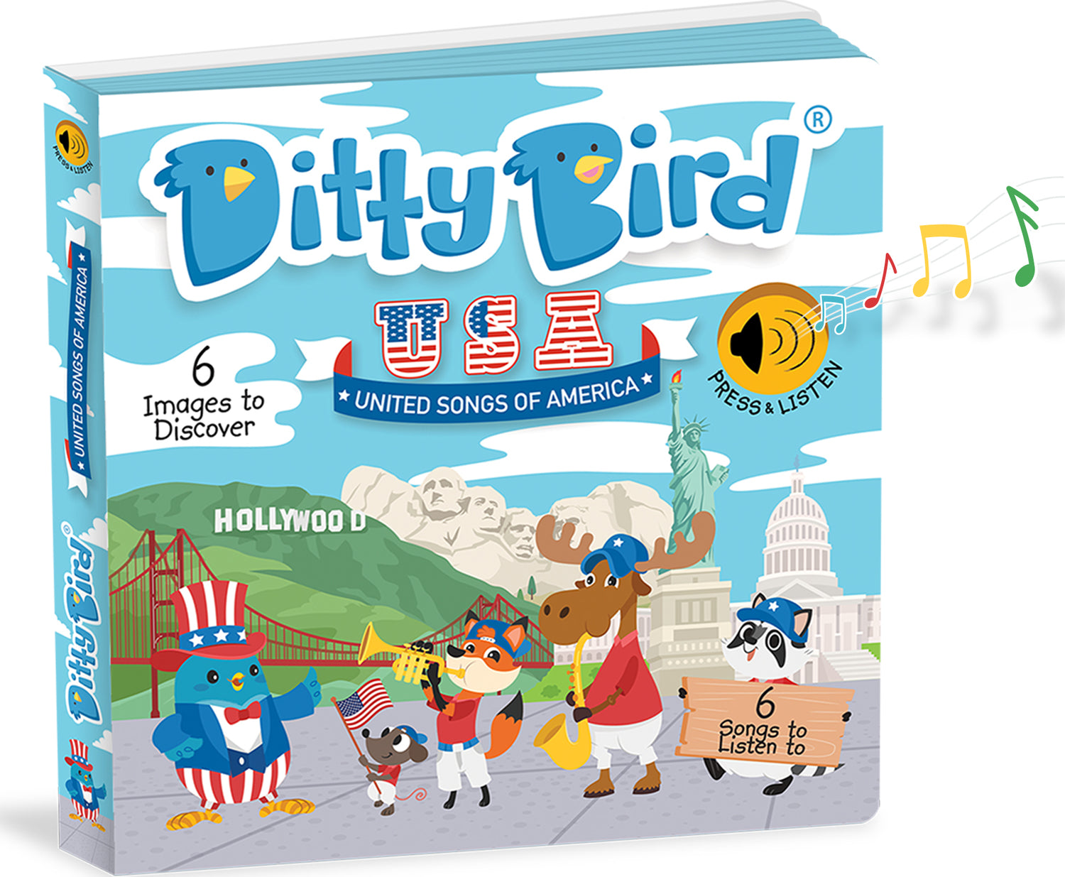 Ditty Bird Baby Sound Book: United Songs of America
