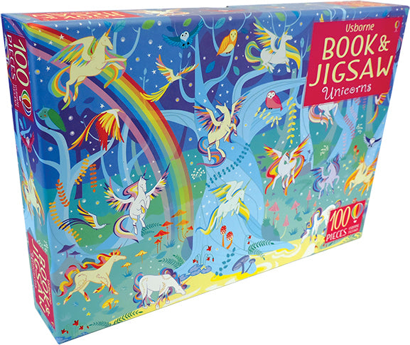 Unicorns - Book & Jigsaw Puzzle