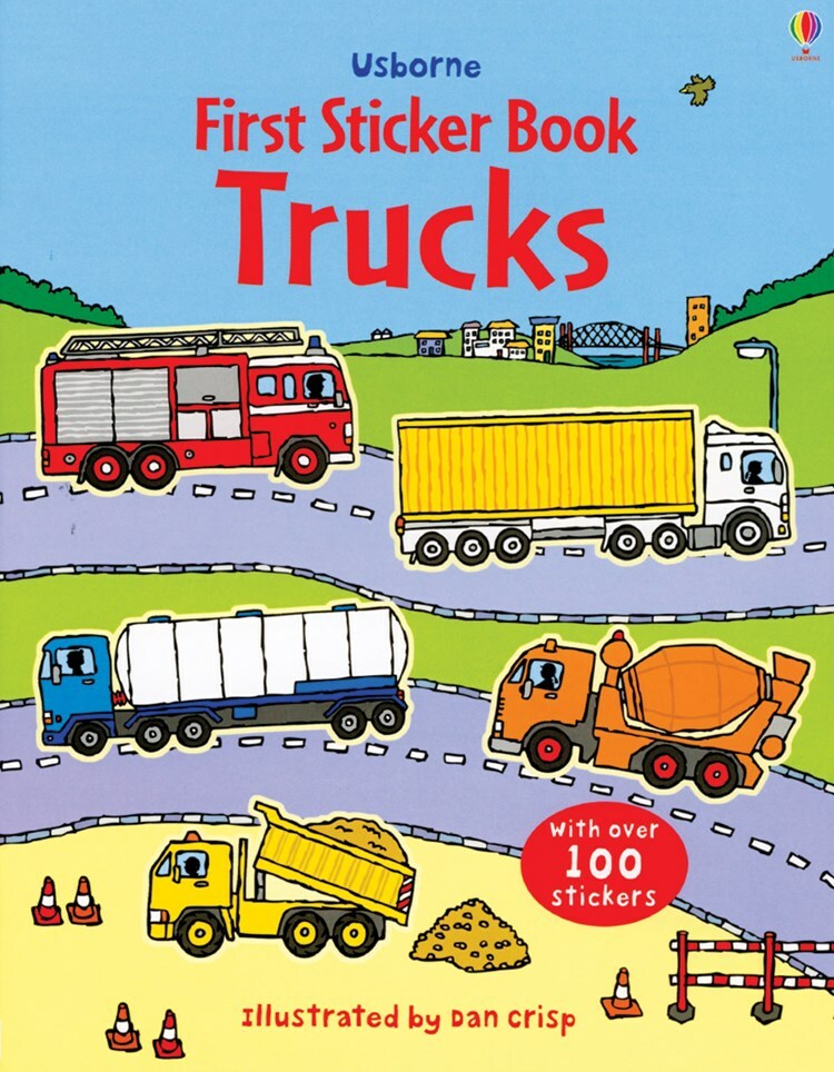 First Sticker Book: Trucks