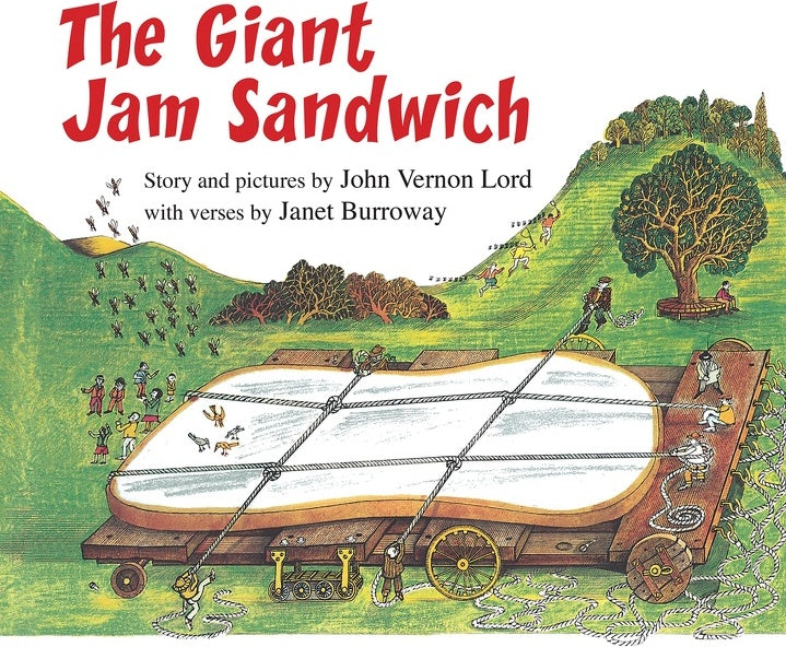 The Giant Jam Sandwich Lap Board Book
