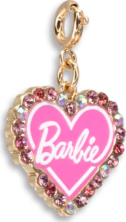 Gold Barbie Heart Charm