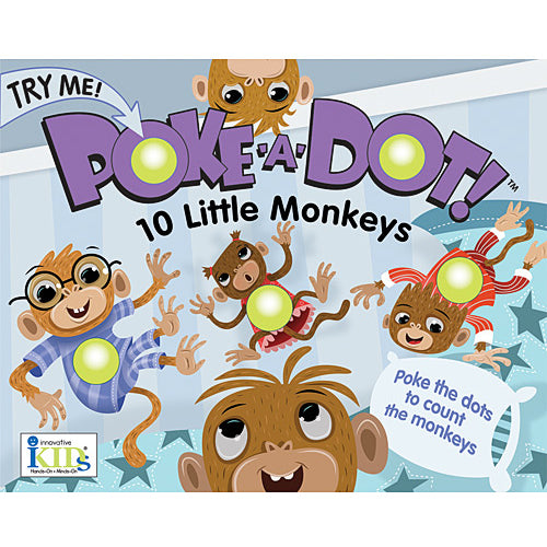 Poke-A-Dot: 10 Little Monkeys