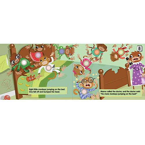 Poke-A-Dot: 10 Little Monkeys