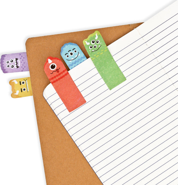 Note Pals Sticky Tabs  Monster Pals