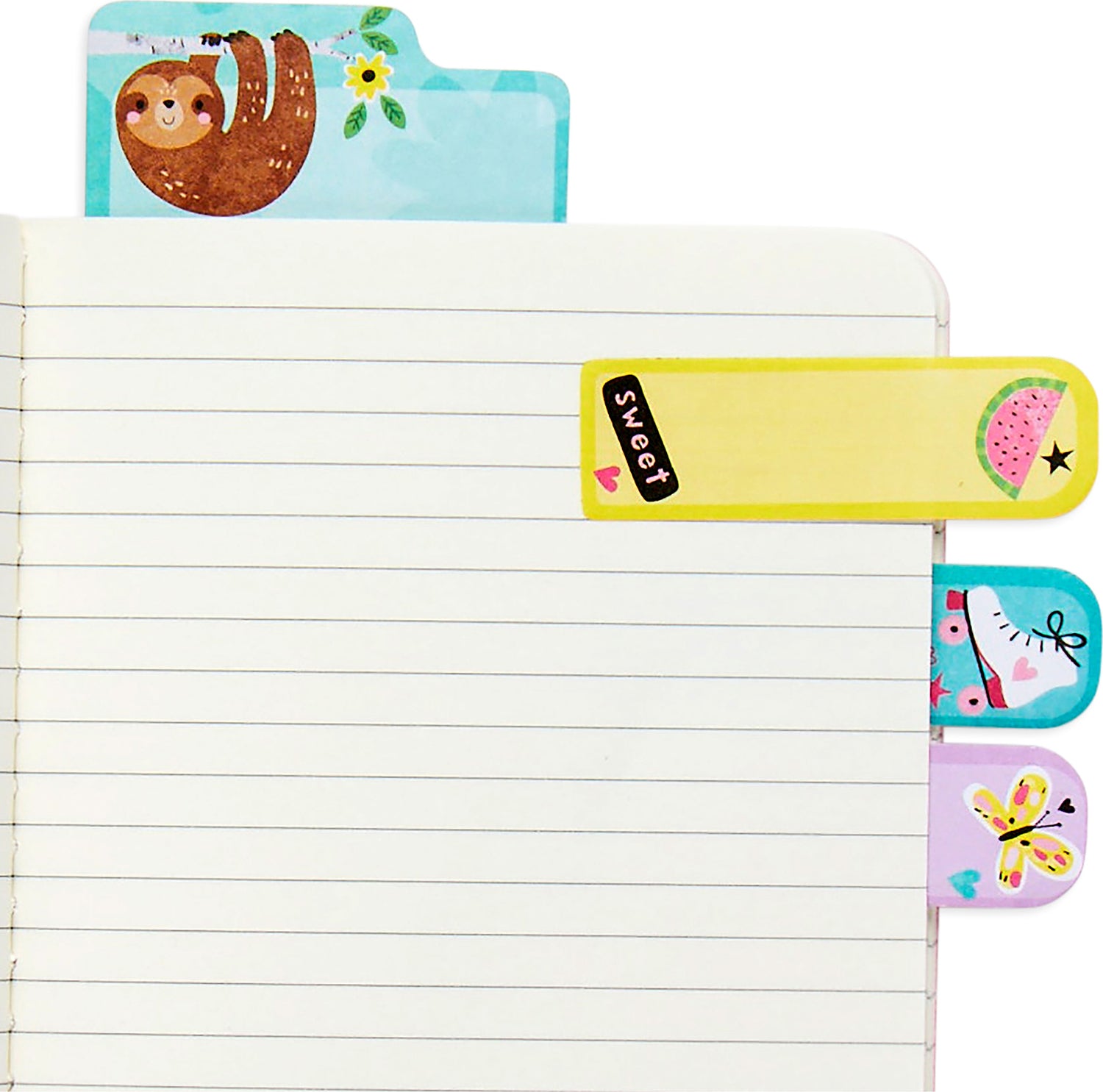 Note Pals Sticky Tabs - Funtastic Friends (1 Pack)