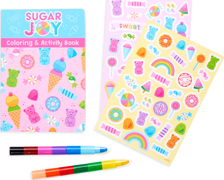 Mini Traveler Coloring and Activity Kit - Sugar Joy