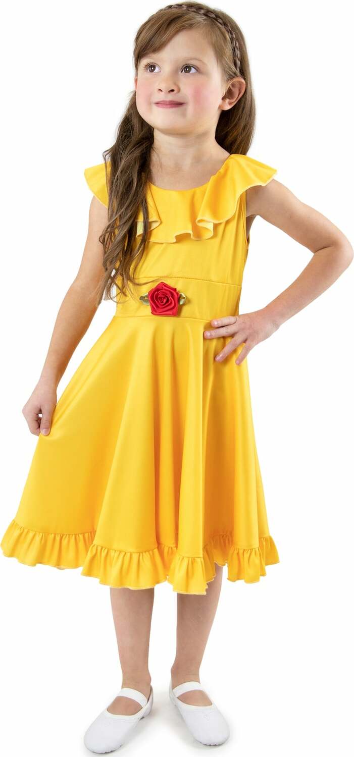 Yellow Beauty Twirl Dress - Size 2