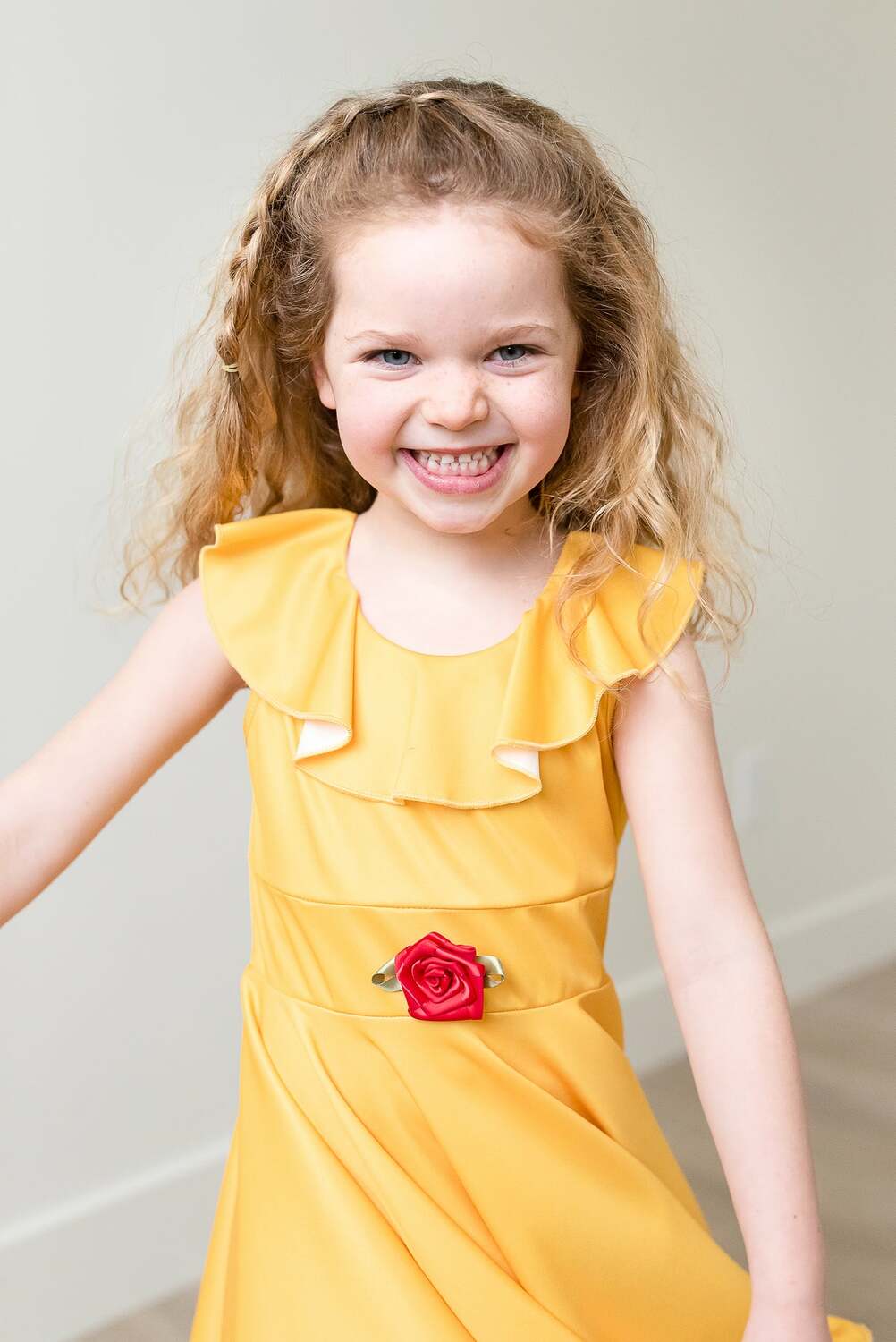 Yellow Beauty Twirl Dress - Size 2