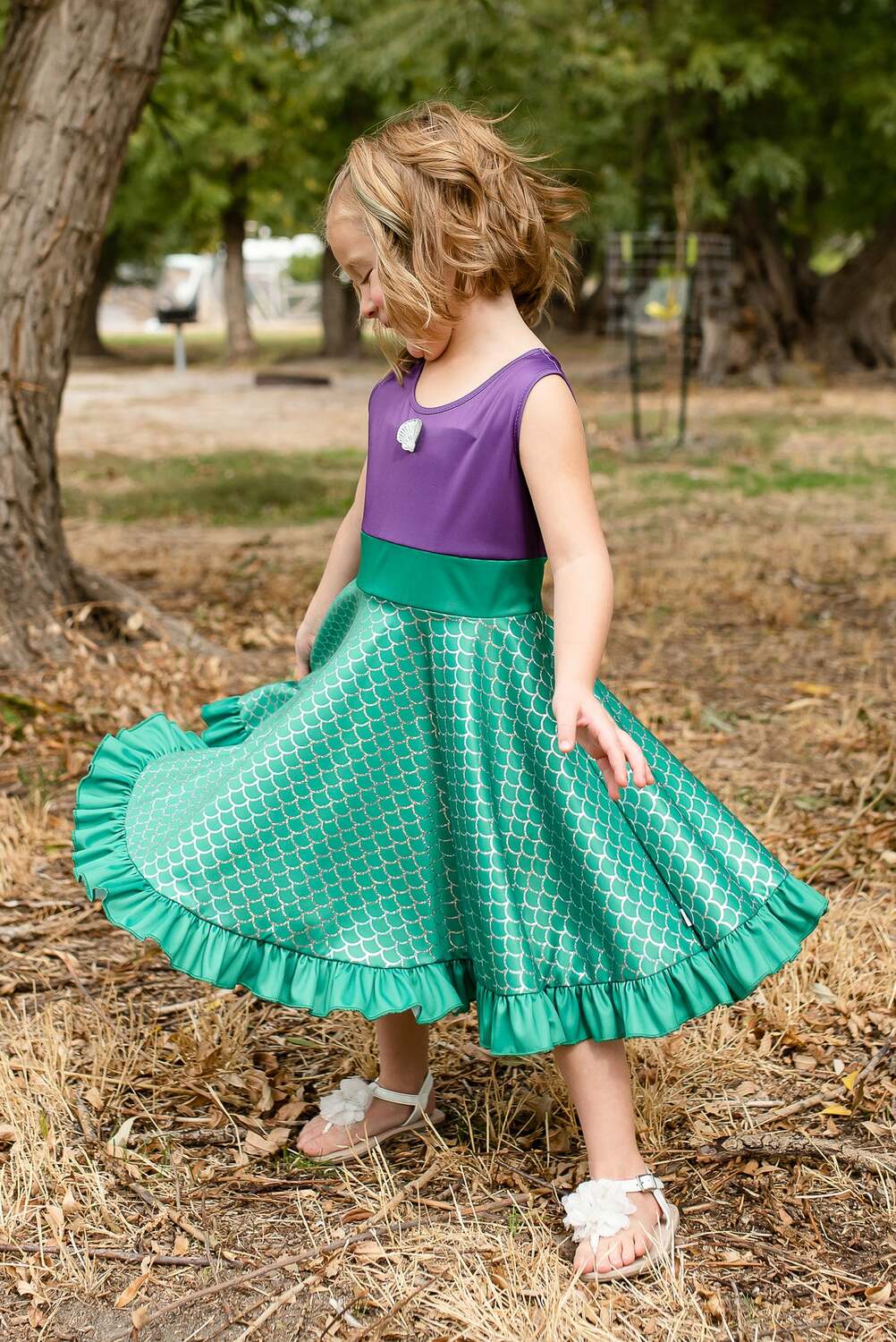 Mermaid Twirl Dress - Size 2