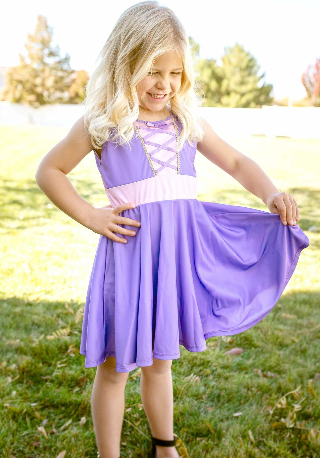 Rapunzel Twirl Dress - Size 2