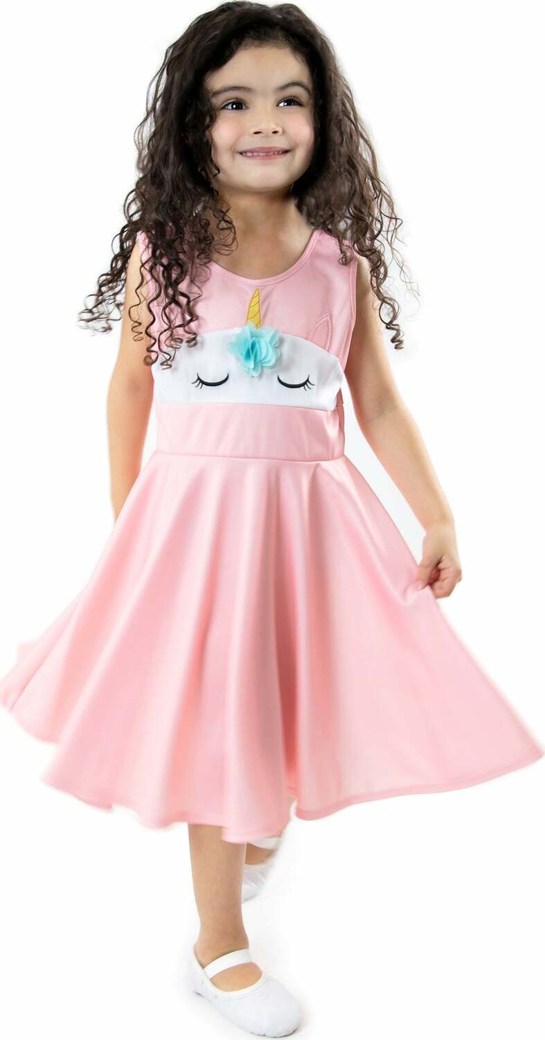 Unicorn Twirl Dress - Size 2