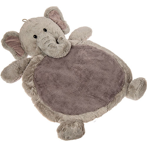 Grey Elephant Baby Mat-31x23"