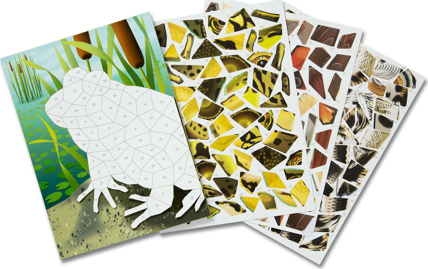 Mosaic Sticker Pad - Nature