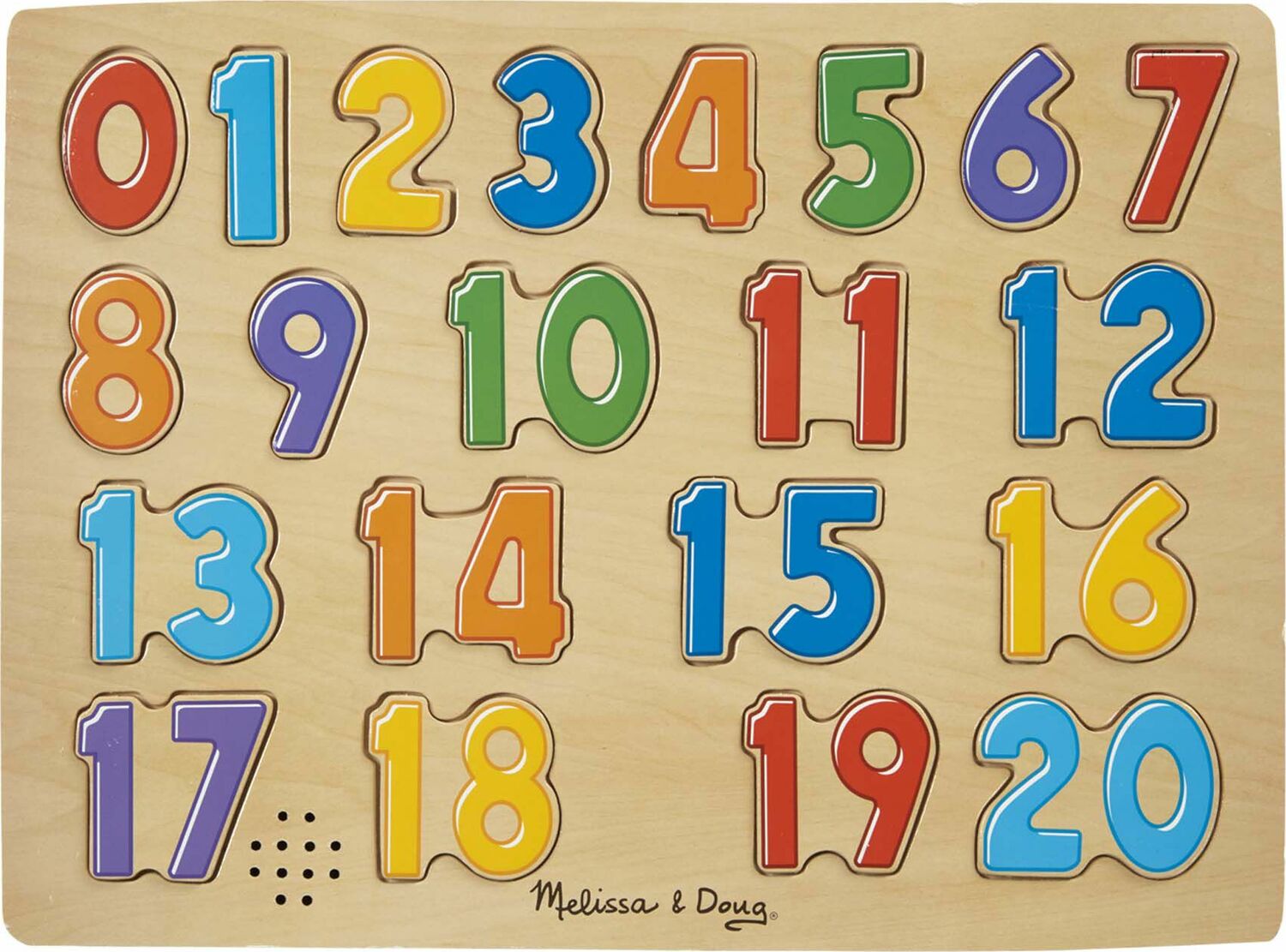 Numbers Sound Puzzle - 21 Pieces