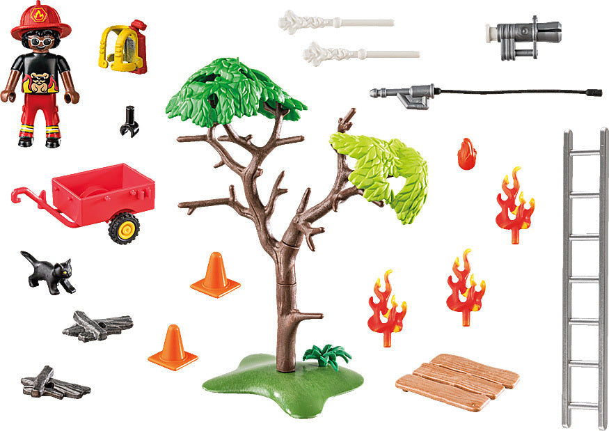 DUCK ON CALL - Fire Rescue Action: Cat Rescue