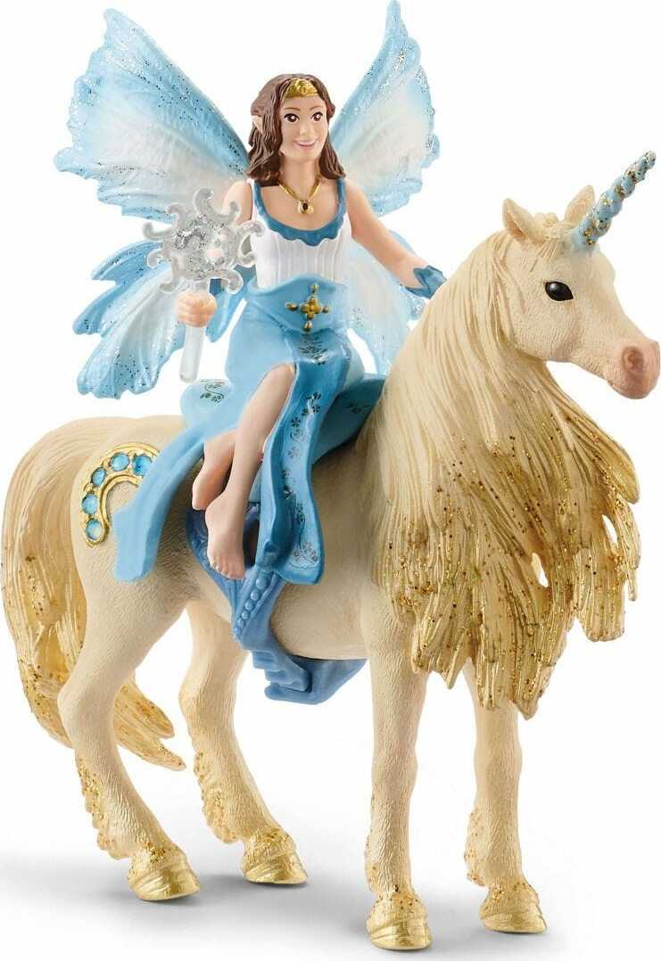 Eyela Riding on Golden Unicorn
