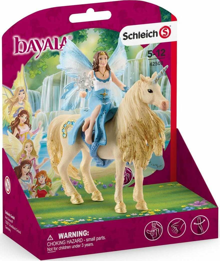 Eyela Riding on Golden Unicorn