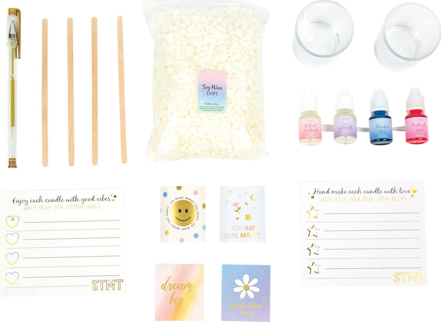 DIY Positivity Candles