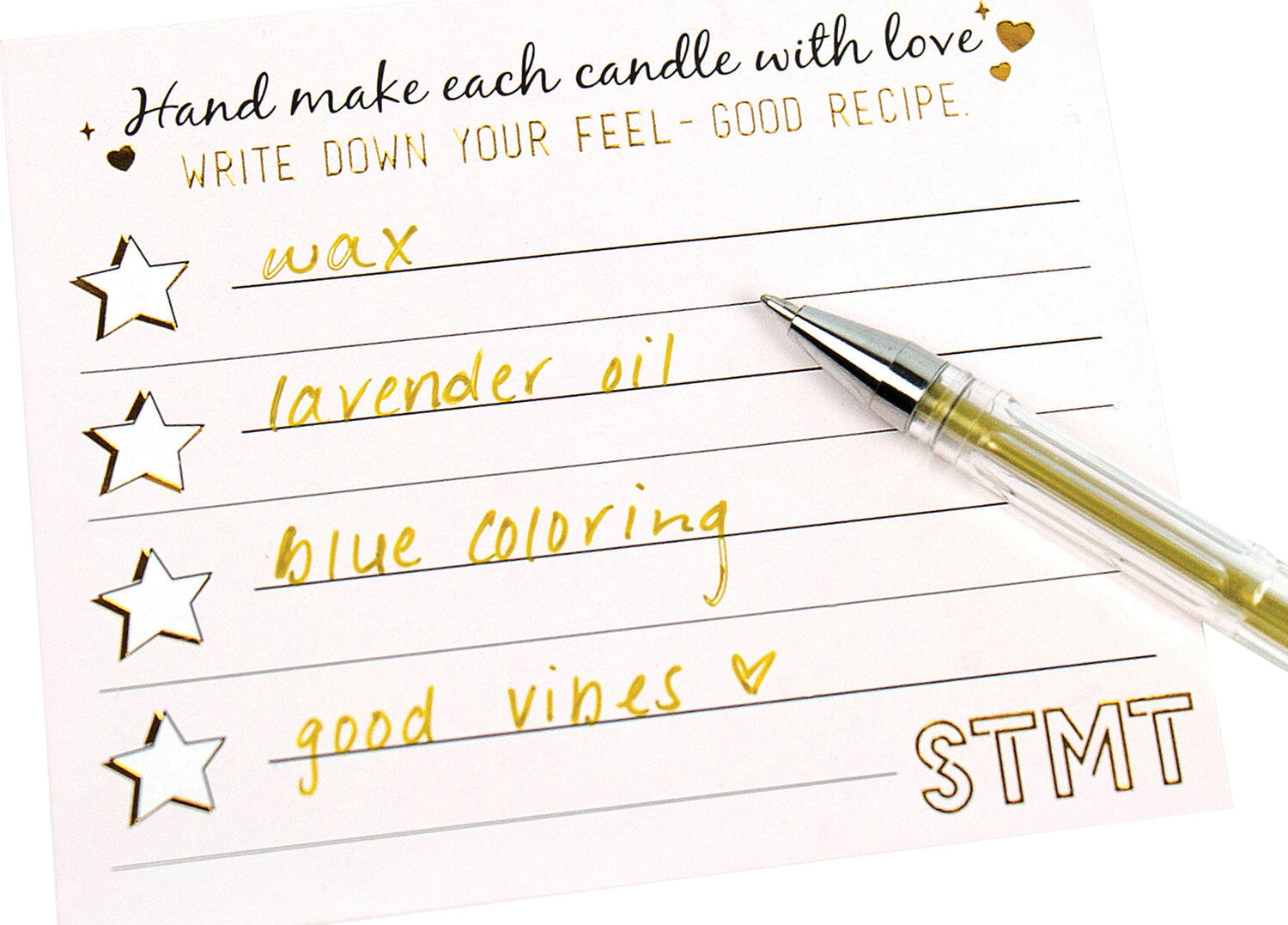 DIY Positivity Candles